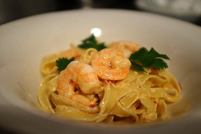 Prawn pasta